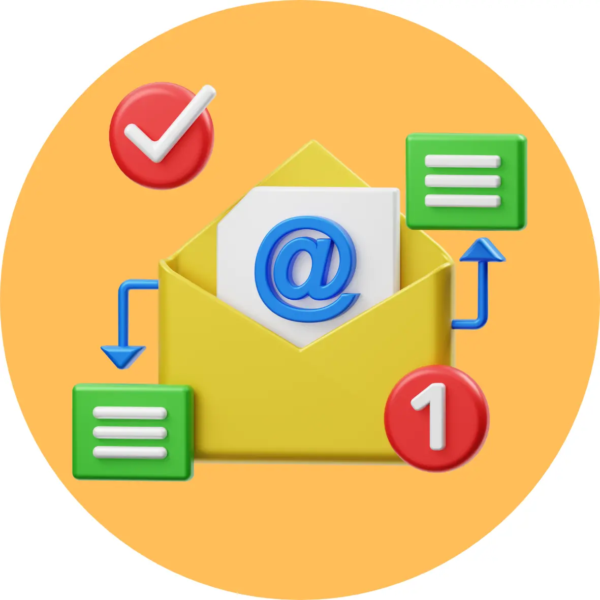 Email marketing service icon.