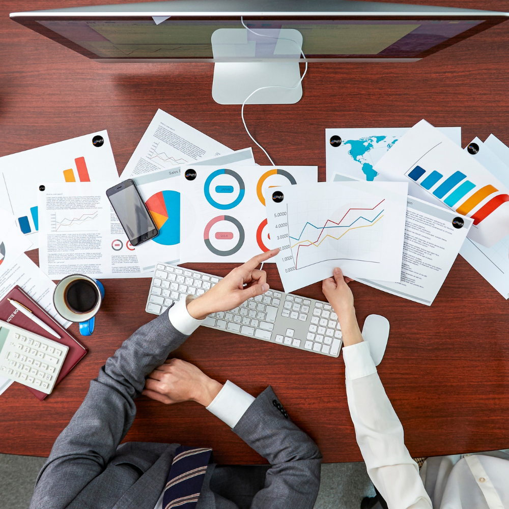 Team monitoring and optimizing PPC campaign performance.